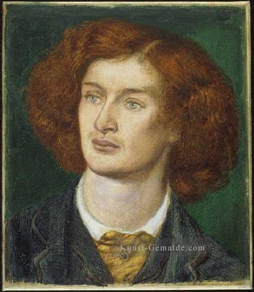 Algernon Charles Swinburne Präraffaeliten Bruderschaft Dante Gabriel Rossetti Ölgemälde